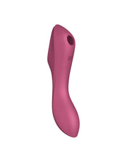 Satisfyer - Curve - Trinity 3-in-1 Vibrator - Rood-Laced-up.nl