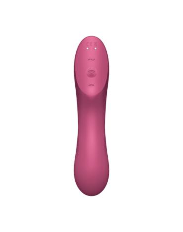 Satisfyer - Curve - Trinity 3-in-1 Vibrator - Rood-Laced-up.nl