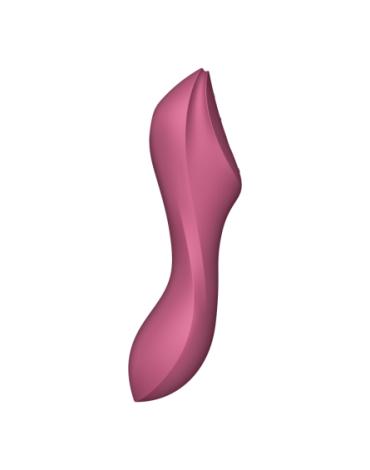 Satisfyer - Curve - Trinity 3-in-1 Vibrator - Rood-Laced-up.nl