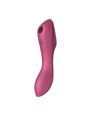 Satisfyer - Curve - Trinity 3-in-1 Vibrator - Rood-Laced-up.nl