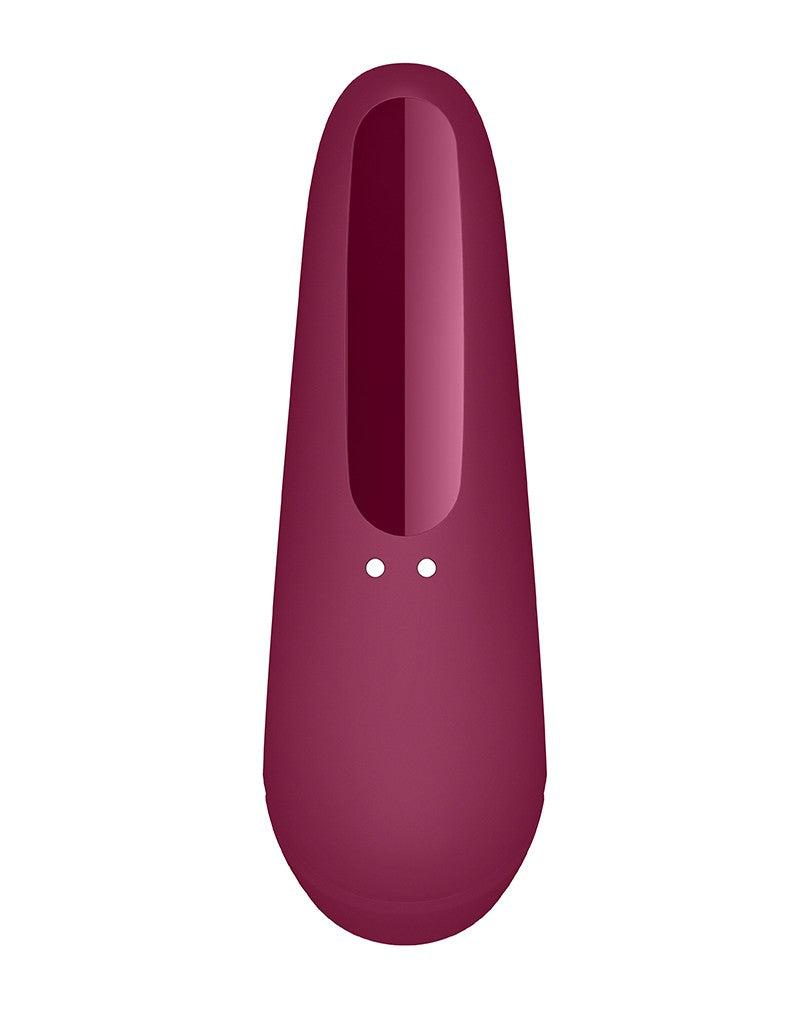 Satisfyer - Curvy 1+ Rose Red App Connect Clitoris Vibrator-Laced-up.nl