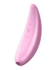 Satisfyer - Curvy 3+ pink App Controlled luchtdruk opleg Vibrator-Laced-up.nl