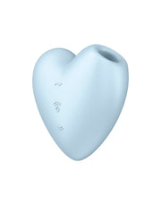 Satisfyer - Cutie Heart - Luchtdruk Vibrator- Lichtblauw-Laced-up.nl