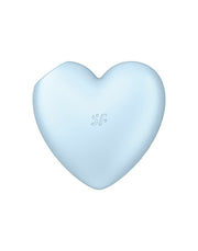 Satisfyer - Cutie Heart - Luchtdruk Vibrator- Lichtblauw-Laced-up.nl