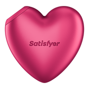 Satisfyer - Cutie Heart - Luchtdruk Vibrator - Op Batterijen - Roze-Erotiekvoordeel.nl