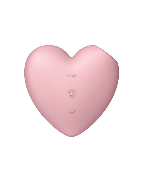 Satisfyer - Cutie Heart - Luchtdruk Vibrator - Roze-Laced-up.nl