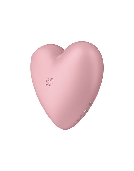 Satisfyer - Cutie Heart - Luchtdruk Vibrator - Roze-Laced-up.nl