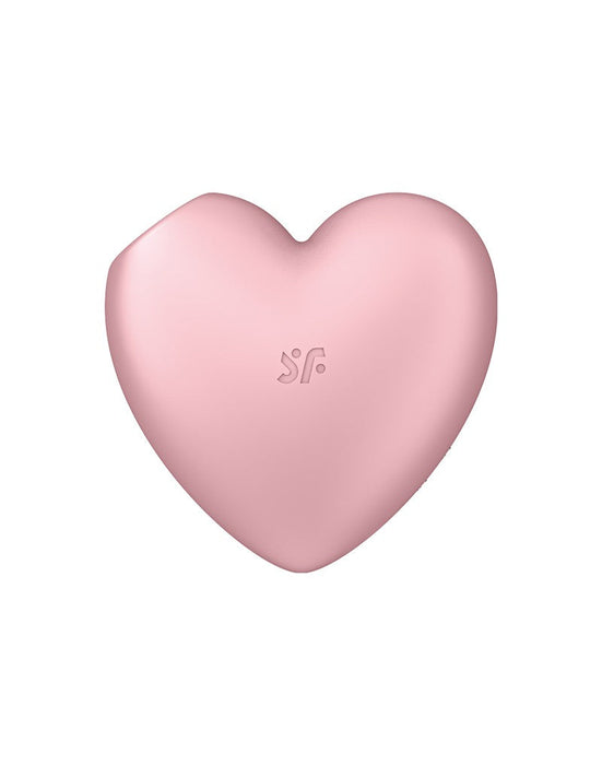 Satisfyer - Cutie Heart - Luchtdruk Vibrator - Roze-Laced-up.nl