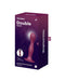 Satisfyer - Double Ball-R - Verzwaarde Dildo met Bewegende Metalen Kogels - Rood-Laced-up.nl