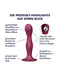 Satisfyer - Double Ball-R - Verzwaarde Dildo met Bewegende Metalen Kogels - Rood-Laced-up.nl
