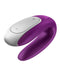 Satisfyer - Double Fun - Luxe Partner Vibrator - Met App Control - Paars-Erotiekvoordeel.nl