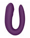 Satisfyer - Double Joy - Partner Vibrator - Met App En Bluetooth - Paars-Erotiekvoordeel.nl
