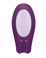 Satisfyer - Double Joy - Partner Vibrator - Met App En Bluetooth - Paars-Laced-up.nl