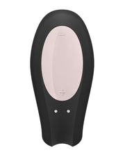 Satisfyer - Double Joy - Partner Vibrator - Met App En Bluetooth - Zwart-Laced-up.nl
