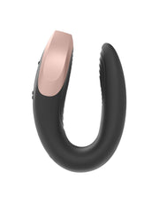 Satisfyer - Double Love - Luxe Partner Vibrator - Zwart-Laced-up.nl