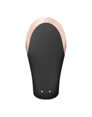 Satisfyer - Double Love - Luxe Partner Vibrator - Zwart-Laced-up.nl