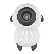 Satisfyer - Dreamy Sheep - Luchtdruk Vibrator - Zwart/Wit-Erotiekvoordeel.nl