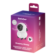 Satisfyer - Dreamy Sheep - Luchtdruk Vibrator - Zwart/Wit-Erotiekvoordeel.nl