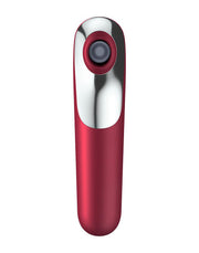 Satisfyer - Dual Love - Vibrerende Luchtdruk Vibrator - Met Bluetooth En App Control - Rood-Laced-up.nl