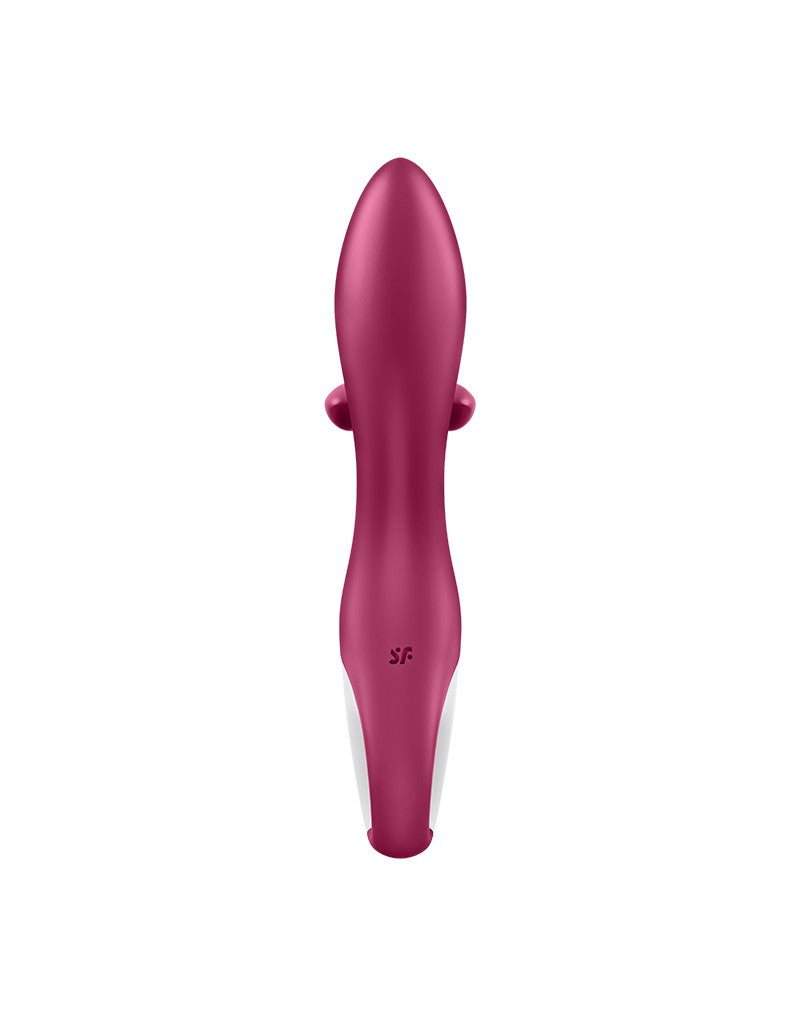 Satisfyer - Embrace Me - Rabbit Vibrator - Berry Rood-Erotiekvoordeel.nl