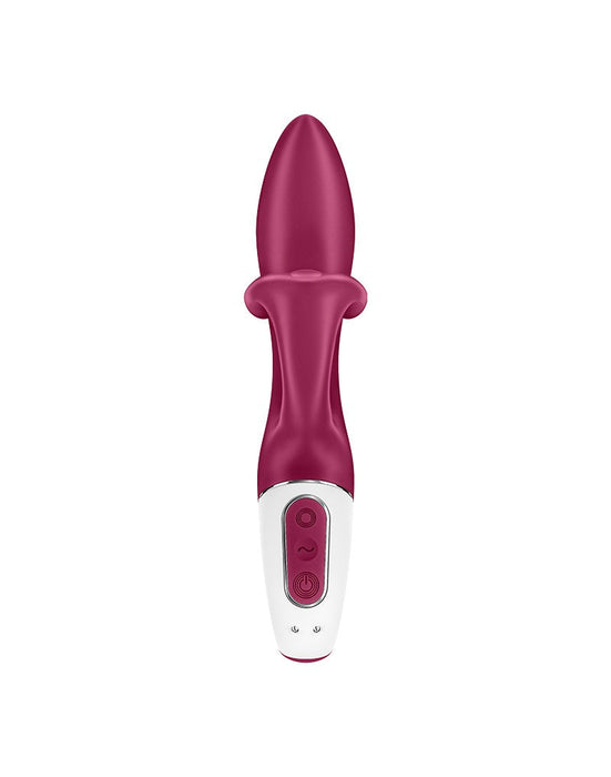 Satisfyer - Embrace Me - Rabbit Vibrator - Berry Rood-Laced-up.nl