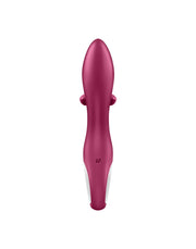 Satisfyer - Embrace Me - Rabbit Vibrator - Berry Rood-Laced-up.nl
