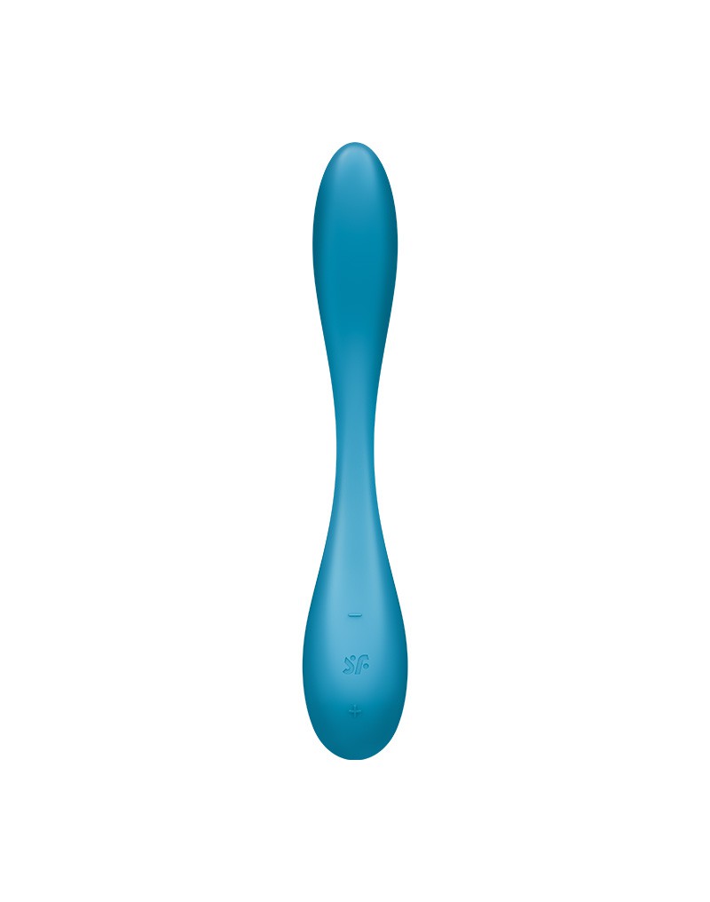 Satisfyer - G-Spot Flex 5+ - Flexibele G-Spot Vibrator - Met App Control - Blauw-Laced-up.nl