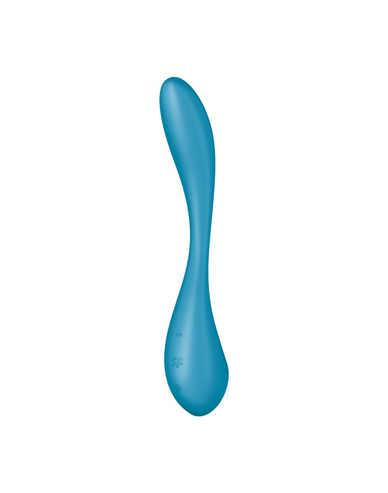 Satisfyer - G-Spot Flex 5+ - Flexibele G-Spot Vibrator - Met App Control - Blauw-Laced-up.nl