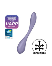 Satisfyer - G-Spot Flex 5+ - Flexibele G-Spot Vibrator - Met App Control - Lila-Laced-up.nl