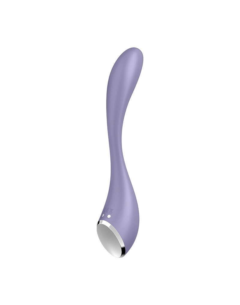 Satisfyer - G-Spot Flex 5+ - Flexibele G-Spot Vibrator - Met App Control - Lila-Laced-up.nl