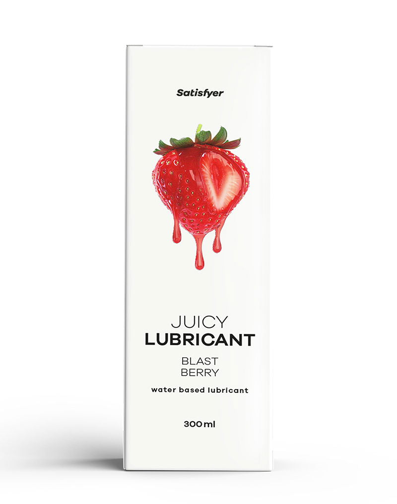Satisfyer - Glijmiddel op Waterbasis - Blast Berry - 300 ml-Erotiekvoordeel.nl