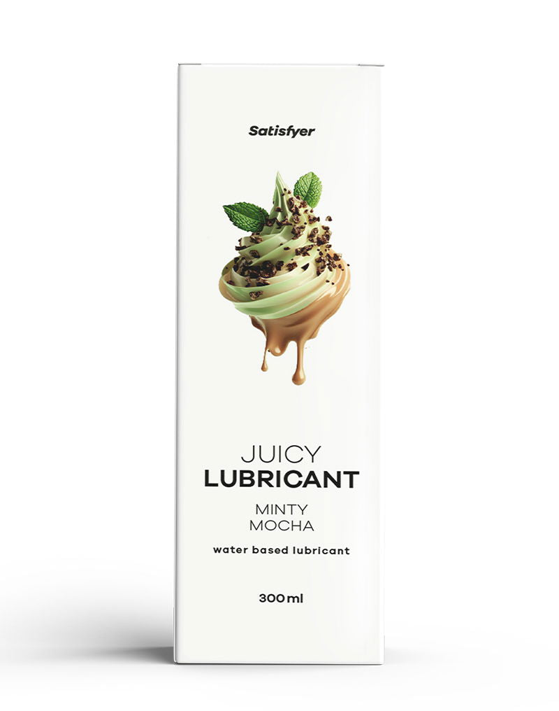 Satisfyer - Glijmiddel op Waterbasis - Minty Mocha - 300 ml-Erotiekvoordeel.nl