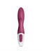 Satisfyer - Heated Affair - Verwarmde G-spot Vibrator En Rabbit Vibrator - Met App Control - Berry Rood-Laced-up.nl