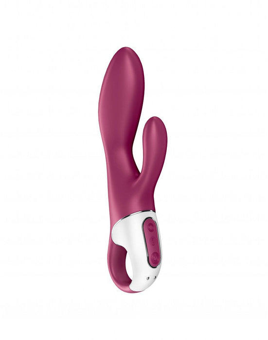 Satisfyer - Heated Affair - Verwarmde G-spot Vibrator En Rabbit Vibrator - Met App Control - Berry Rood-Laced-up.nl