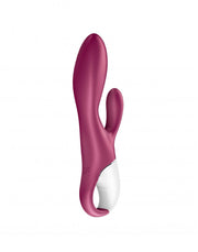 Satisfyer - Heated Affair - Verwarmde G-spot Vibrator En Rabbit Vibrator - Met App Control - Berry Rood-Laced-up.nl