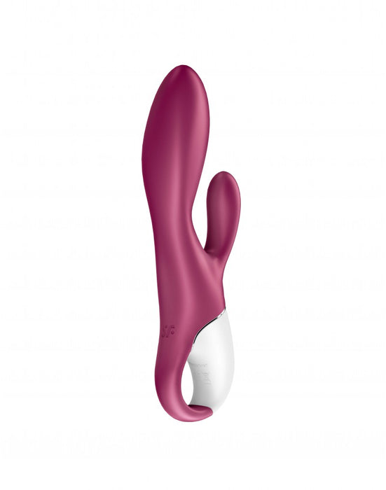 Satisfyer - Heated Affair - Verwarmde G-spot Vibrator En Rabbit Vibrator - Met App Control - Berry Rood-Laced-up.nl