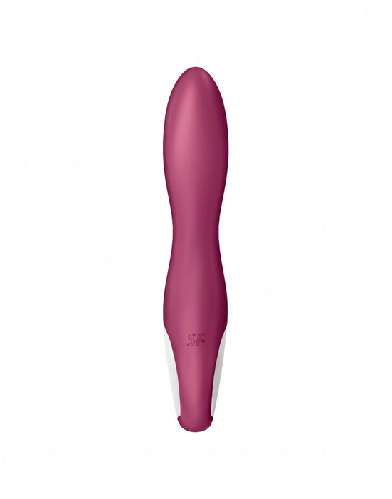 Satisfyer - Heated Affair - Verwarmde G-spot Vibrator En Rabbit Vibrator - Met App Control - Berry Rood-Laced-up.nl