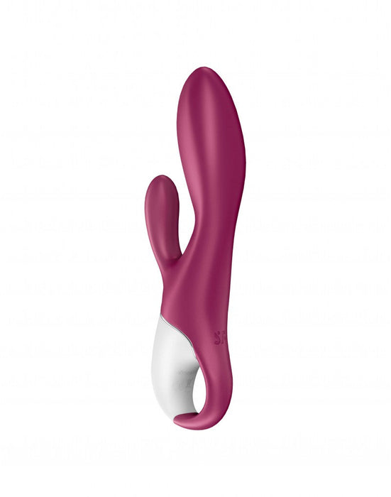 Satisfyer - Heated Affair - Verwarmde G-spot Vibrator En Rabbit Vibrator - Met App Control - Berry Rood-Laced-up.nl