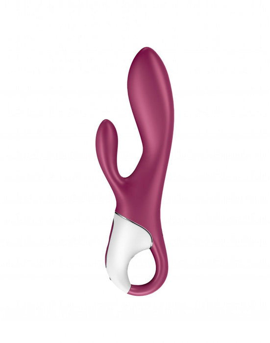 Satisfyer - Heated Affair - Verwarmde G-spot Vibrator En Rabbit Vibrator - Met App Control - Berry Rood-Laced-up.nl
