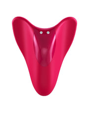 Satisfyer - High Fly Vinger Vibrator - Rood-Laced-up.nl
