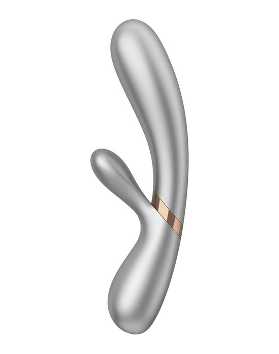 Satisfyer - Hot Love - Verwarmende Vibrator - Met App Control - Zilver-Laced-up.nl