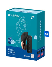 Satisfyer - Little Secret - Panty Vibrator Voor In het Slipje Met App Control - Zwart-Laced-up.nl