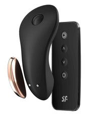Satisfyer - Little Secret - Panty Vibrator Voor In het Slipje Met App Control - Zwart-Laced-up.nl