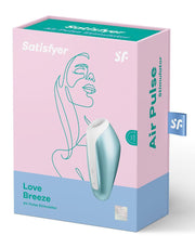 Satisfyer - Love Breeze - Luchtdruk Vibrator - Lichtblauw-Laced-up.nl