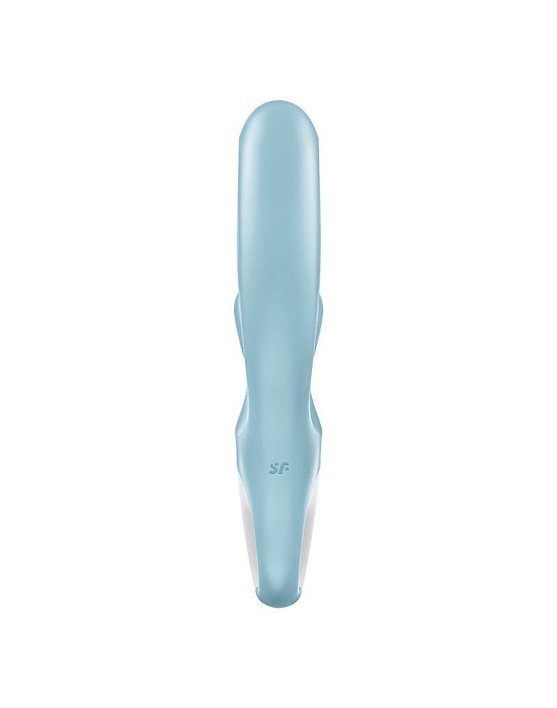 Satisfyer - Love Me - Rabbit Vibrator - Lichtblauw-Laced-up.nl