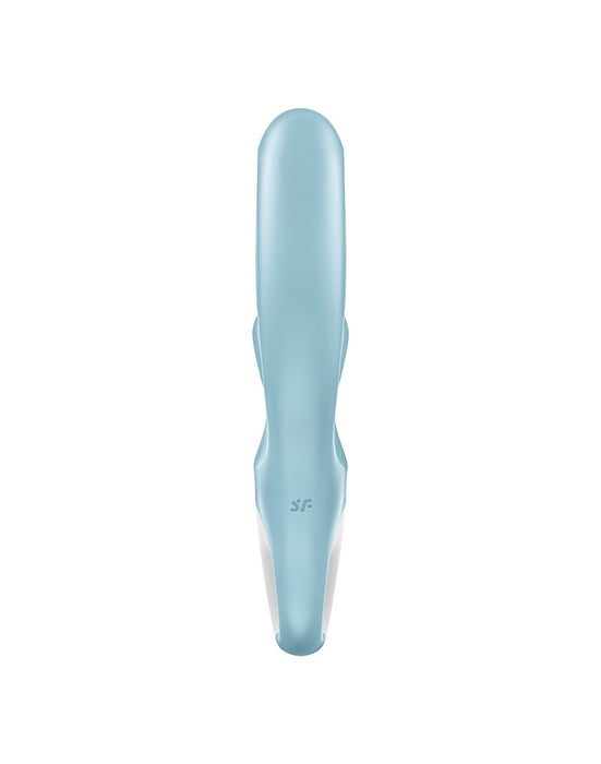 Satisfyer - Love Me - Rabbit Vibrator - Lichtblauw-Laced-up.nl