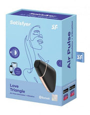 Satisfyer - Love Triangle - Clitoris Vibrator - Met App Control - Zwart-Laced-up.nl