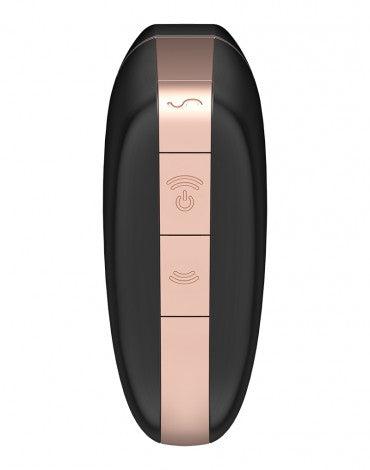 Satisfyer - Love Triangle - Clitoris Vibrator - Met App Control - Zwart-Laced-up.nl