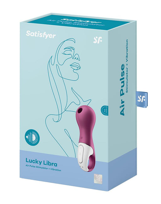 Satisfyer - Lucky Libra - Luchtdruk Vibrator - Paars-Laced-up.nl