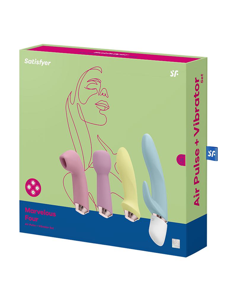 Satisfyer - Marvelous Four - Vierdelige Vibrator Set-Laced-up.nl